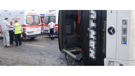 A­n­k­a­r­a­­d­a­ ­Y­o­l­c­u­ ­O­t­o­b­ü­s­ü­ ­D­e­v­r­i­l­d­i­,­ ­4­2­ ­Y­a­r­a­l­ı­